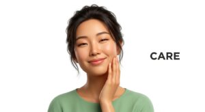 턱관절 회복과 케어의 이미지
